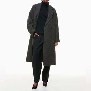 Aritzia Babaton The Slouch Coat Limited Edition L